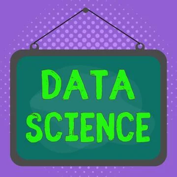 Conceptual hand writing showing Data Science. Business photo showcasing イラスト素材