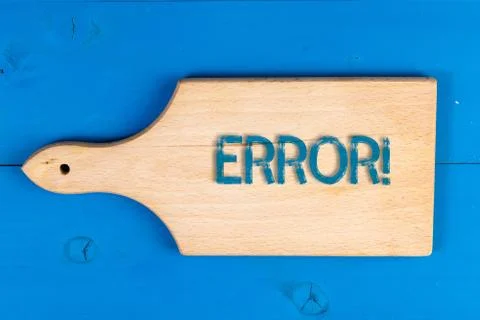 Conceptual hand writing showing Error. Business photo text state or condition of 스톡 사진