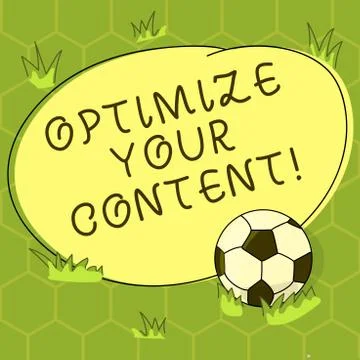 Conceptual hand writing showing Optimize Your Content. Business photo showcasing イラスト素材