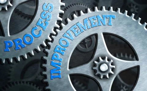 Conceptual hand writing showing Process Improvement. Business photo text 스톡 일러스트