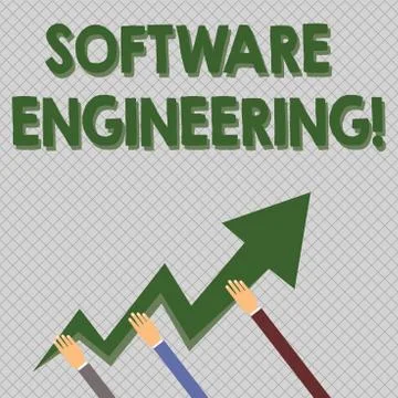 Conceptual hand writing showing Software Engineering. Business photo text apply 库存插图