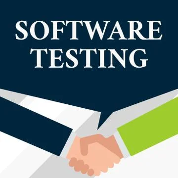 Conceptual hand writing showing Software Testing. Business photo showcasing Stock Illustration