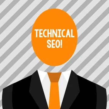 Conceptual hand writing showing Technical Seo. Business photo showcasing イラスト素材