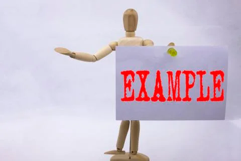 Conceptual hand writing text caption inspiration showing Example Business con Fotos de archivo
