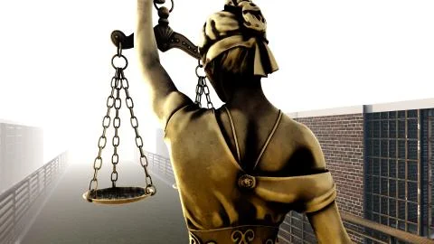 Conceptual illustration on existence in prison 3d rendering Stock Illustration
