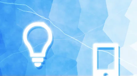 Conceptual image on cloud computing theme. Stock Footage 32581243