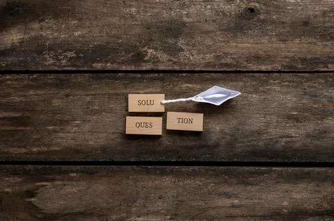 Conceptual image of problem solving Foto stock