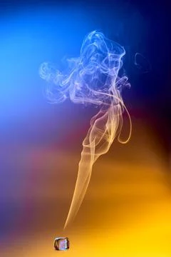 Conceptual image of smoke Stock-Fotos