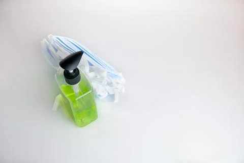 Conceptual image of staying clean  Stock Photos