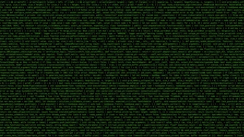 Conceptual java code of web page or javascript programming concept. Stock Footage 293714978