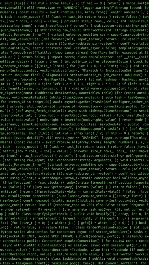 Conceptual java code of web page or javascript programming concept. Stock Footage 293715078