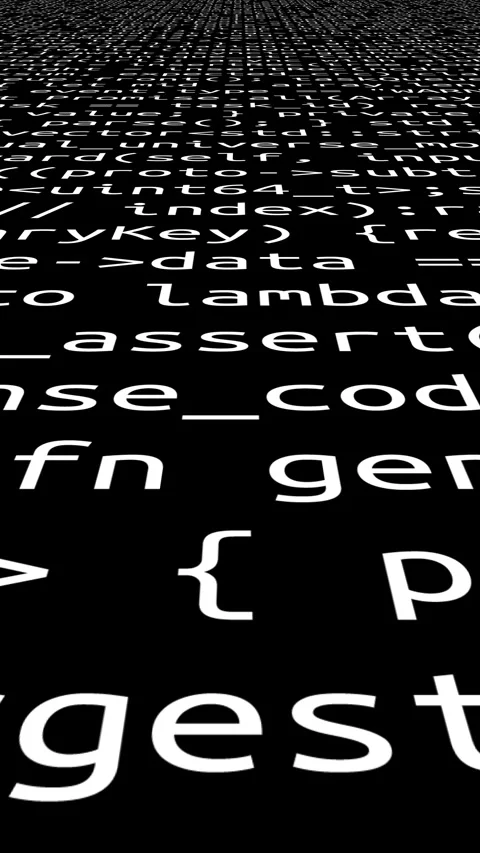 Conceptual java code of web page or javascript programming concept. Stock Footage 293715086