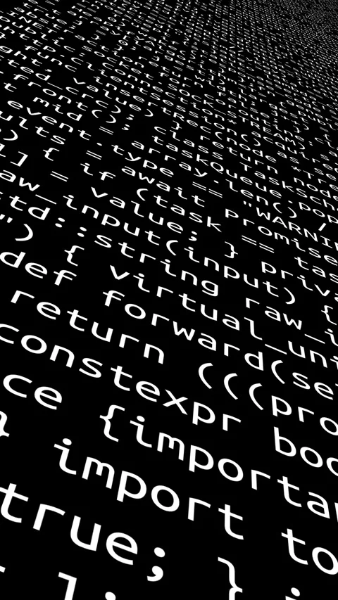 Conceptual java code of web page or javascript programming concept. Stock Footage 293715091