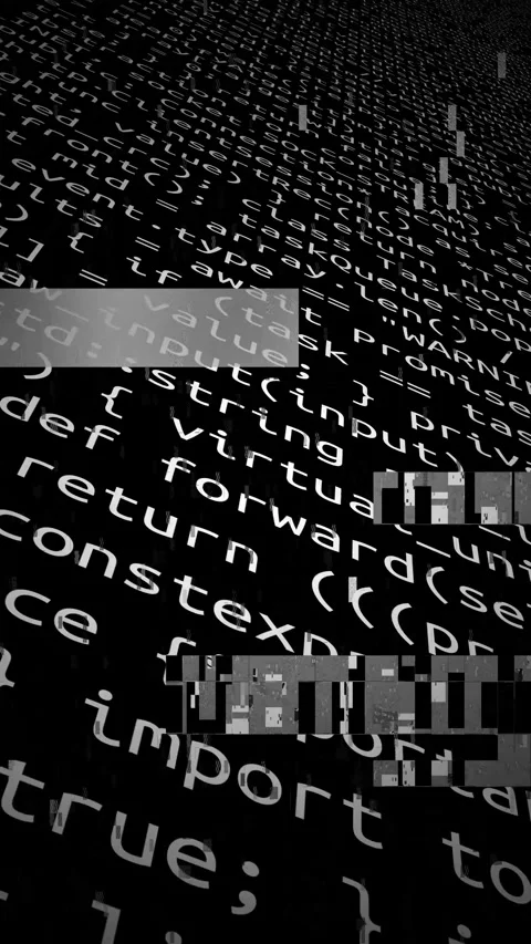 Conceptual java code of web page or javascript programming concept. Stock Footage 293715117