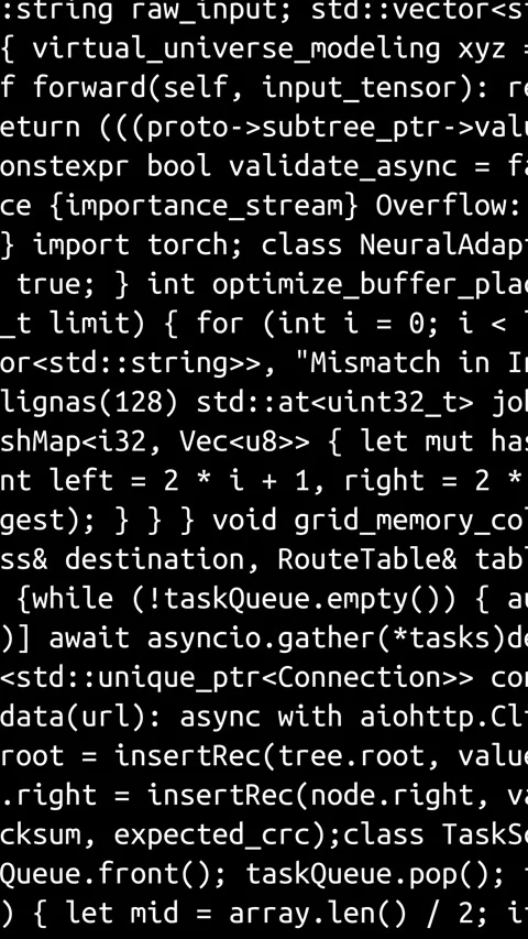 Conceptual java code of web page or javascript programming concept. Stock Footage 293715119