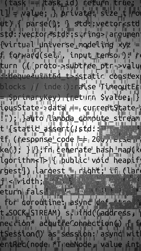 Conceptual java code of web page or javascript programming concept. Stock Footage 293715126