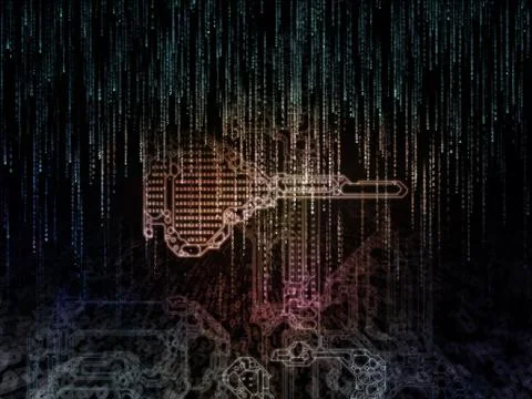 Conceptual Key Code Illustration