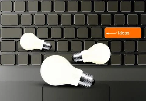 Conceptual keyboard Stock Photos