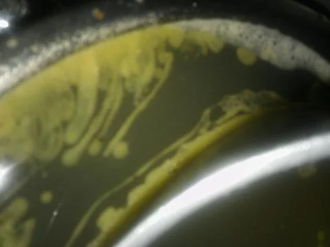 Conceptual liquid rough dark texture with different elements. Texture with ab Stock Photos