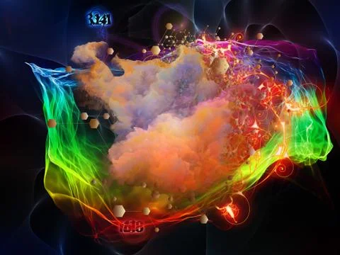 Conceptual Math Visualization イラスト素材