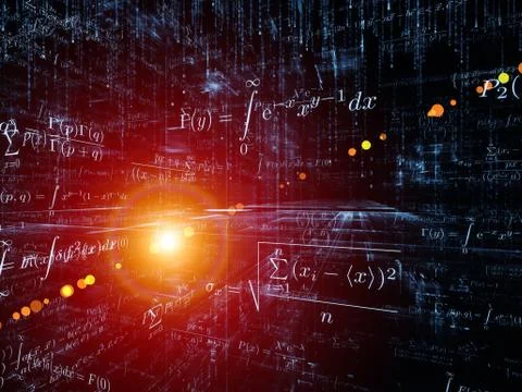 Conceptual Mathematics Stock Illustration