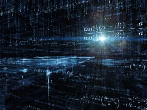 Conceptual Mathematics Stock Illustration