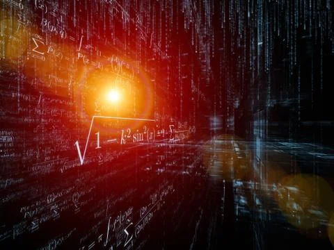 Conceptual Mathematics Stock Illustration