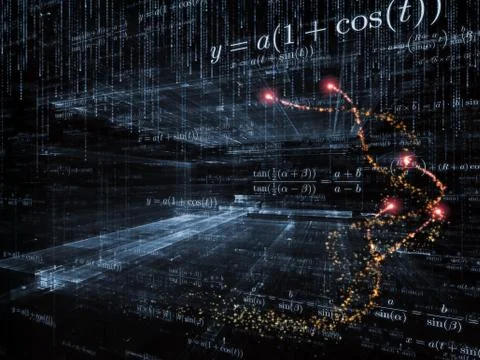 Conceptual Mathematics Stock Illustration