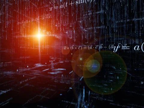 Conceptual Mathematics Stock Illustration