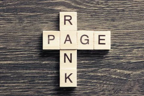 Conceptual media keywords on table with elements of game making Stock Photos