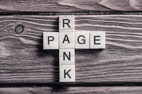 Conceptual media keywords on table with elements of game making Foto stock