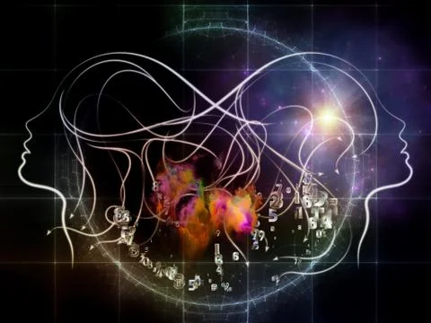 Conceptual Mind Illustrazione stock