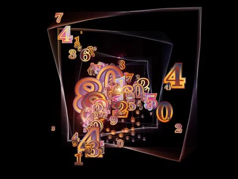Conceptual Numbers イラスト素材