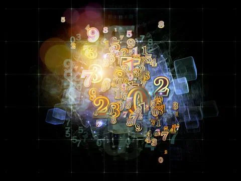 Conceptual Numbers イラスト素材