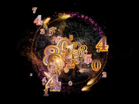 Conceptual Numbers イラスト素材