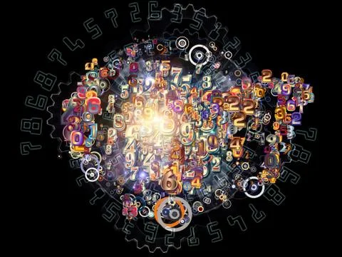 Conceptual Numbers 库存插图