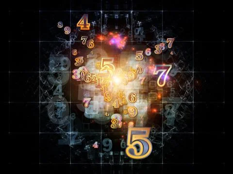 Conceptual Numbers イラスト素材