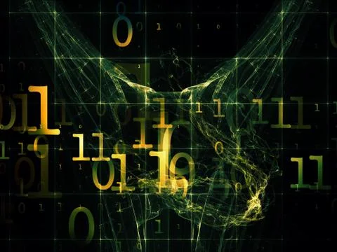 Conceptual Numbers 스톡 일러스트