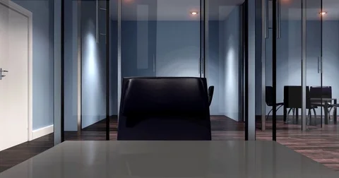 The Conceptual offices. Office array. 3d rendering. Stock Footage 74278180