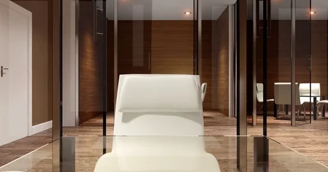 The Conceptual offices. Office array. 3d rendering. Stock Footage 74278194