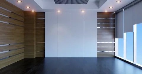 The Conceptual offices. Office array. 3d rendering. Stock Footage 74278204