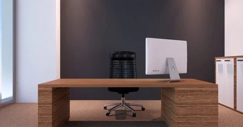 The Conceptual offices. Office array. 3d rendering. Video stock 74278214