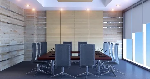 The Conceptual offices. Office array. 3d rendering. Stock Footage 74278222