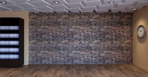 The Conceptual offices. Office array. 3d rendering. Video stock 74278227