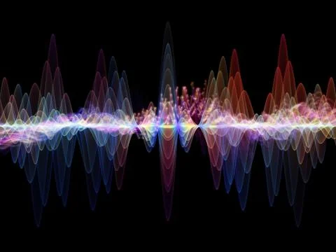 Conceptual Oscillation Stock Illustration