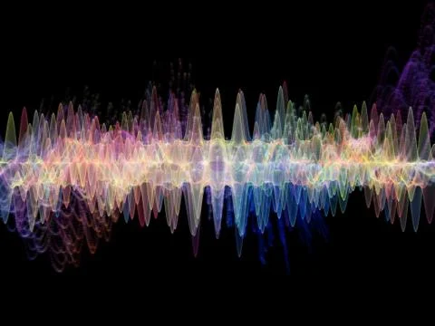 Conceptual Oscillation Stock Illustration
