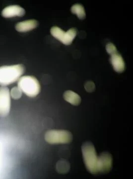 Conceptual particles blurry wallpaper pattern with different elements  with s Stock Photos