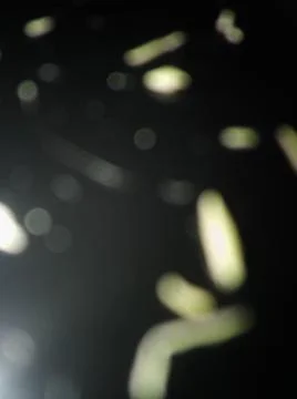 Conceptual particles blurry wallpaper pattern with different elements  with s Stock Photos