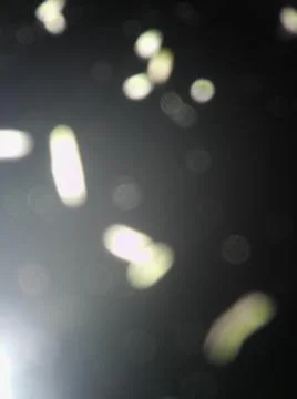 Conceptual particles blurry wallpaper pattern with different elements  with s Stock Photos