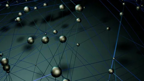 Conceptual Representation Of Expansive Data Networks And Neural Structures In Stock Footage 333794807